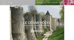 Desktop Screenshot of lecesarhotel.com